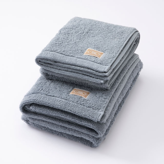 ふんわりやさしい 今治 両面パイル　バスタオル