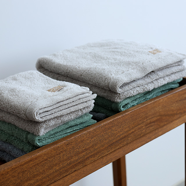 ふんわりやさしい 今治 両面パイル バスタオル