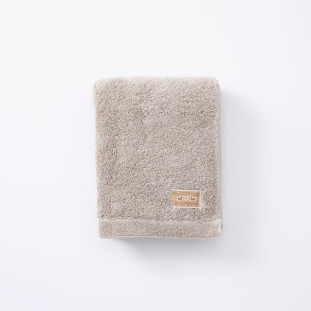 ふんわりやさしい 今治 両面パイル　ロングフェイスタオル