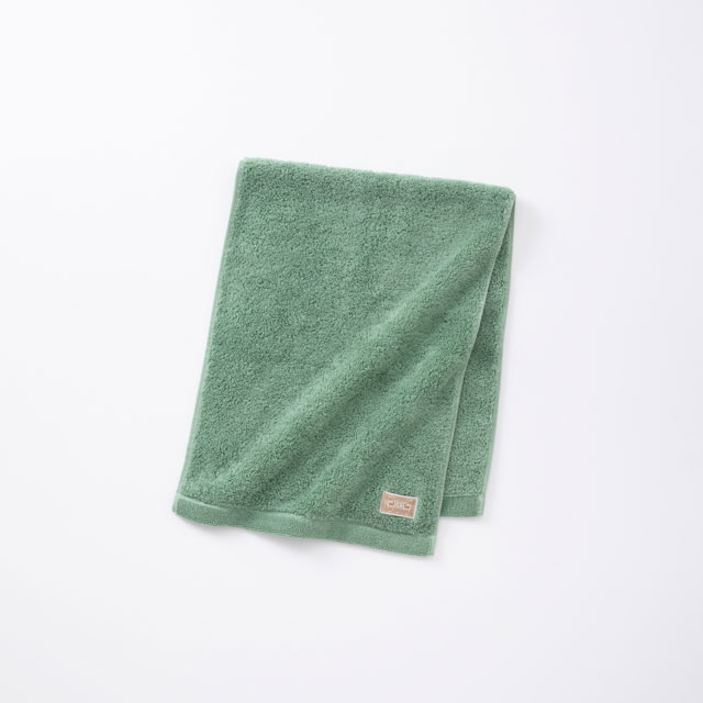 ふんわりやさしい 今治 両面パイル　ロングフェイスタオル