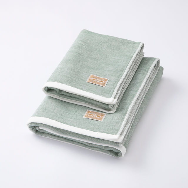 薄手でやわらかい 今治　パイルガーゼ　バスタオル