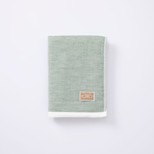 薄手でやわらかい 今治　パイルガーゼ　ロングフェイスタオル