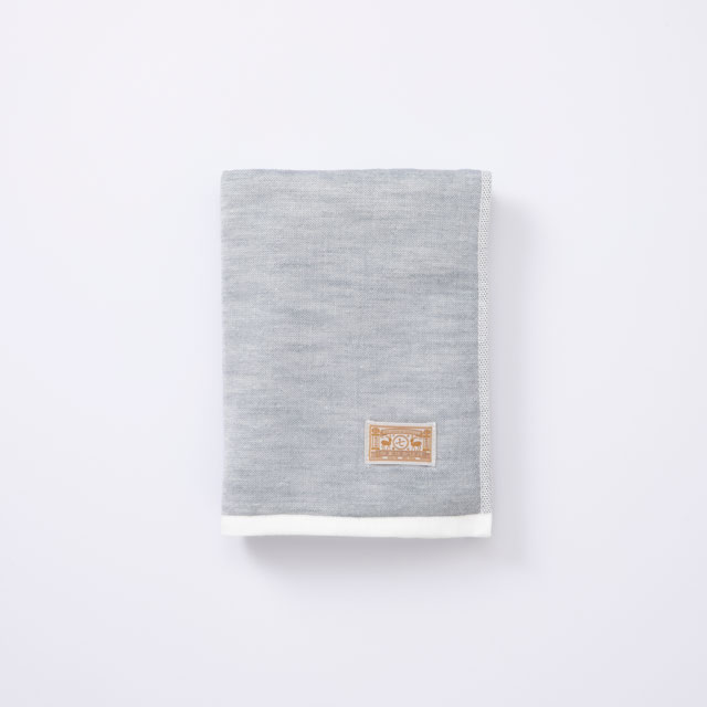 薄手でやわらかい 今治　パイルガーゼ　ロングフェイスタオル