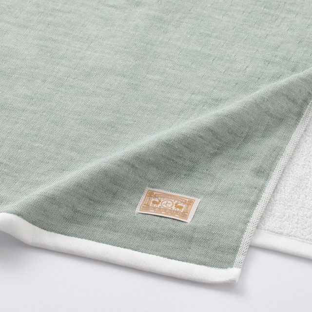 薄手でやわらかい 今治　パイルガーゼ　ロングフェイスタオル