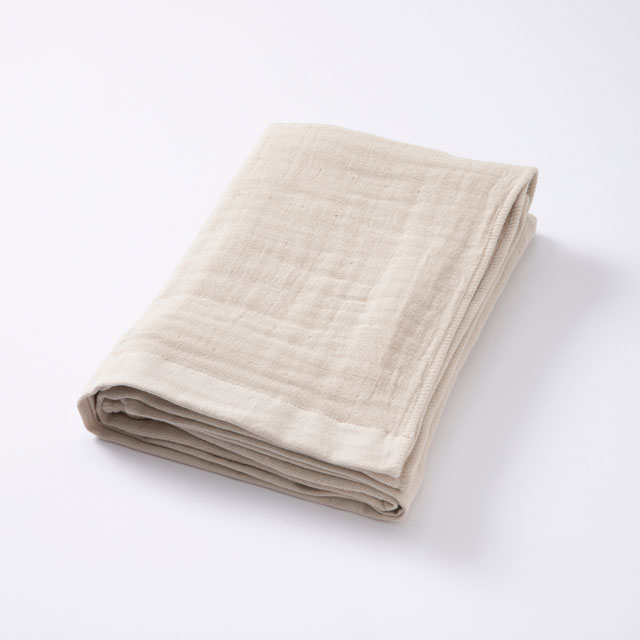 よく吸いよく乾く 泉州 雪音晒ガーゼ バスタオル