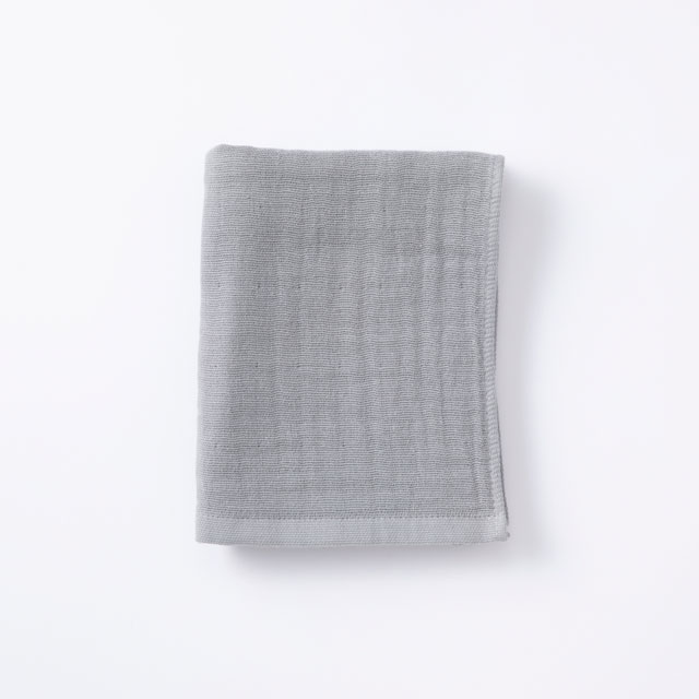 よく吸いよく乾く 泉州 雪音晒ガーゼ　ロングフェイスタオル