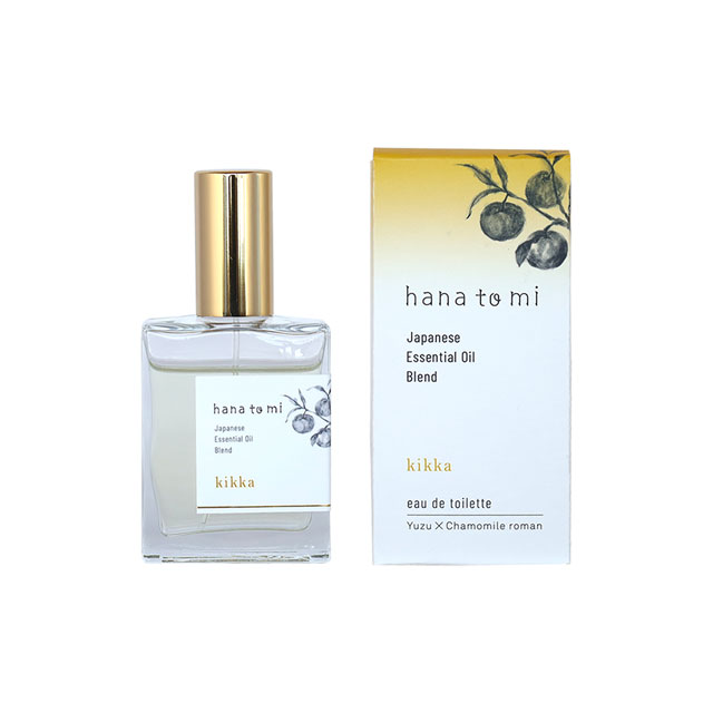 オードトワレ什器付き導入セット(オードトワレ3種(baika,jiju,kikka)×６点・店頭用テスター・アクリル什器）