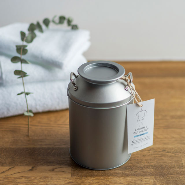 洗濯洗剤オリジナル　ミルク缶入り　800g