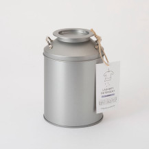 洗濯洗剤フラワー　ミルク缶入り　800g　ラベンダーとローズマリーの天然香料配合