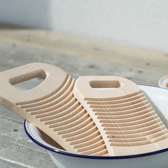 ひのきの洗濯板　小