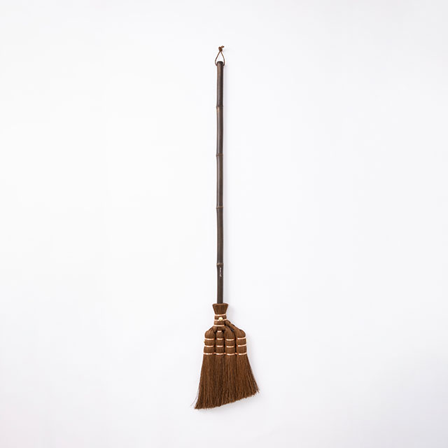 【WEB限定】Broom Craft　国産棕櫚箒　4玉ミドル