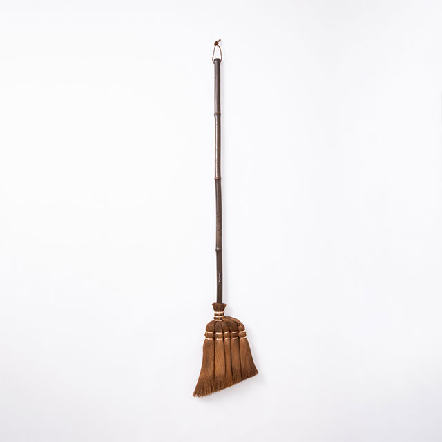 【WEB限定】Broom Craft　国産棕櫚皮箒　5玉ミドル