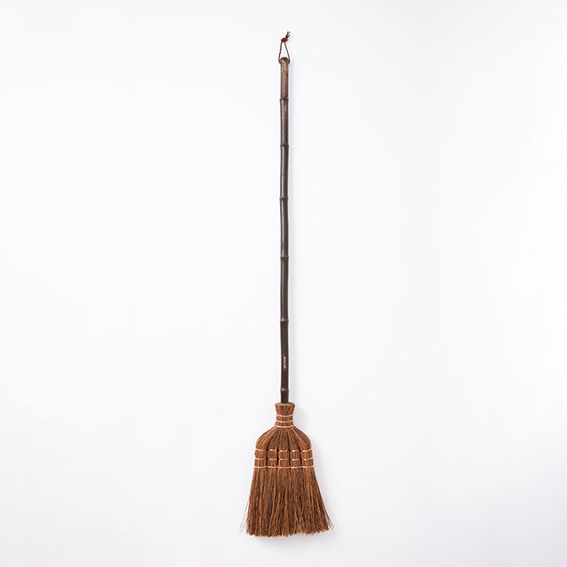 【WEB限定】Broom Craft　国産シダ箒　長柄5玉