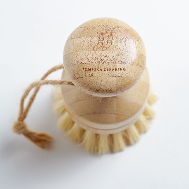 洗濯ササラブラシ 靴下