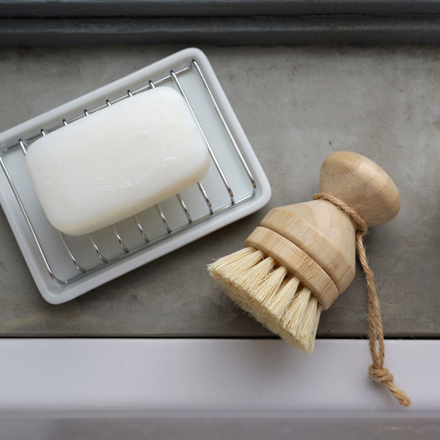 洗濯ササラブラシ 靴下