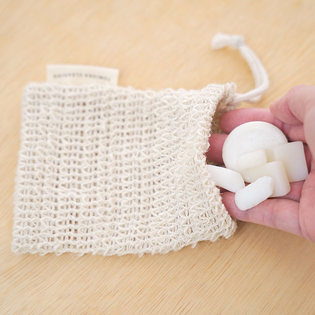 えりそで泥汚れ用洗濯石けん／エコポーチセット