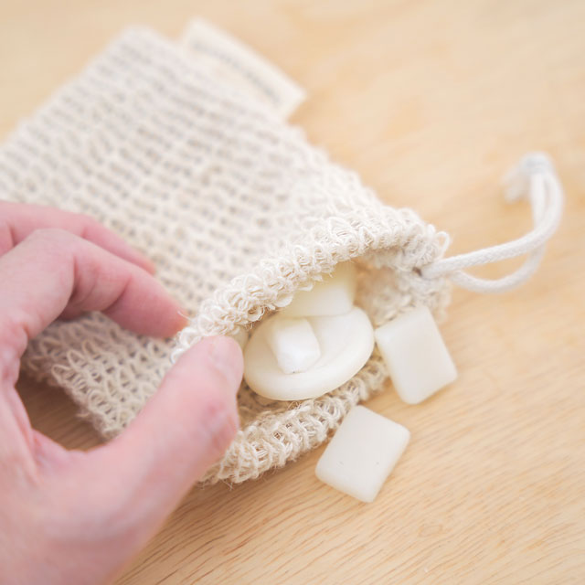 えりそで泥汚れ用洗濯石けん／エコポーチセット