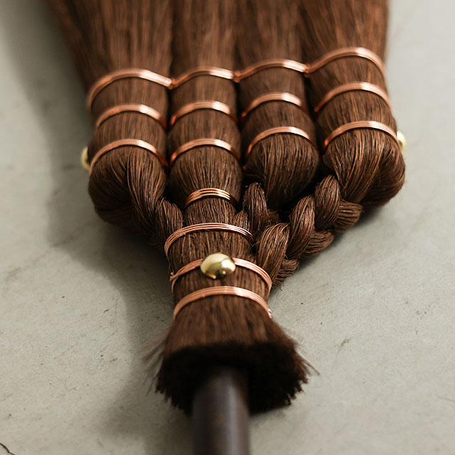 【WEB限定】Broom Craft　国産棕櫚箒　４玉短柄