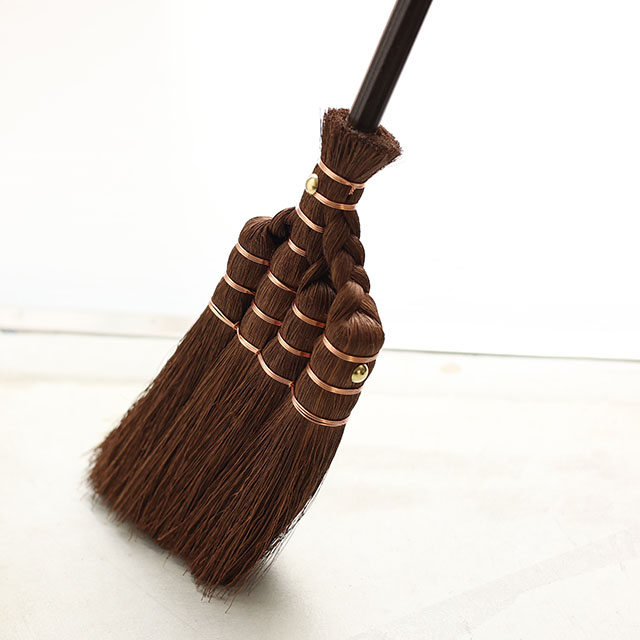 【WEB限定】Broom Craft　国産棕櫚箒　４玉短柄