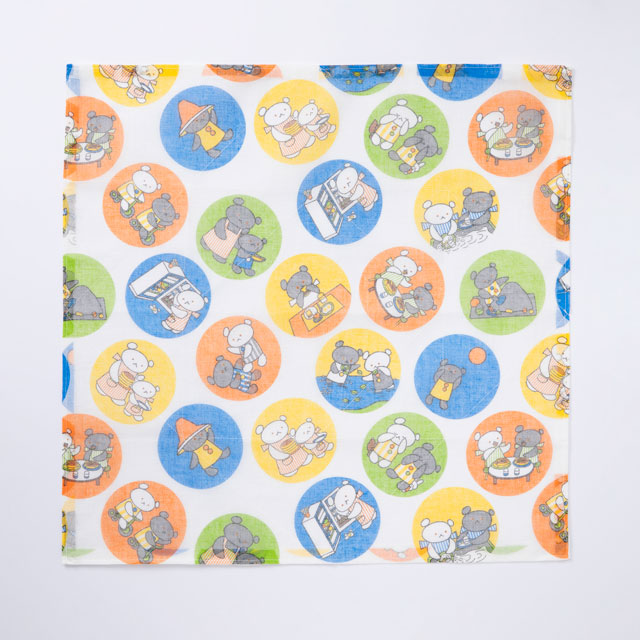 こぐまちゃんえほん 花ふきん