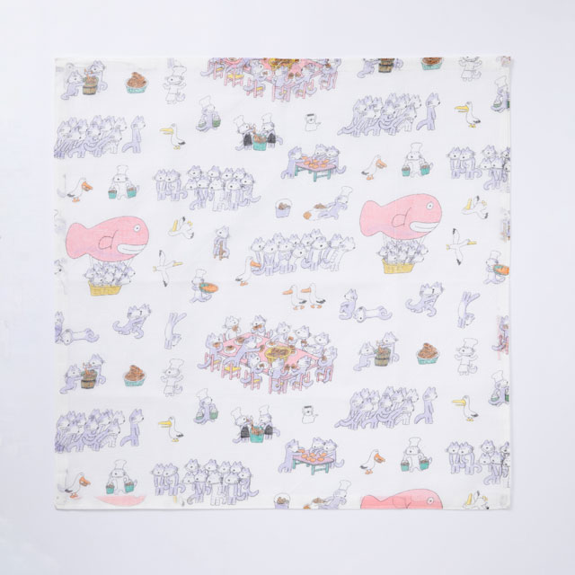 11ぴきのねこ 花ふきん