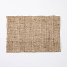 手織り麻太糸のプレースマット