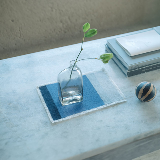 くらしの工藝布　ニードルパンチ　敷布　S