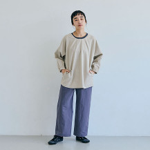 綿麻割烹着 ショート丈