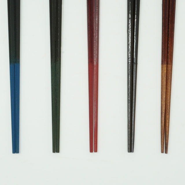 one decade　五角〈細身研ぎ／食洗機対応漆〉24cm 茶