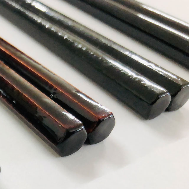 one decade 八角〈細身研ぎ／食洗機対応漆〉　24㎝ 濃紺