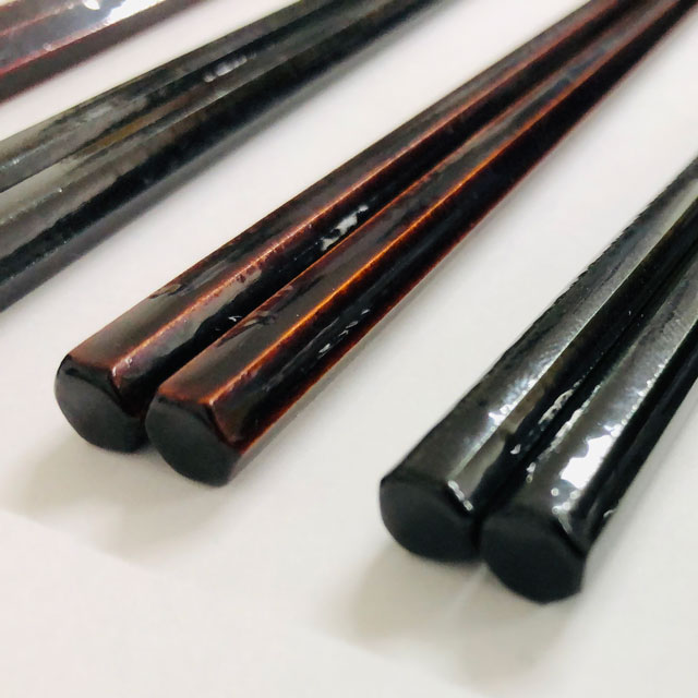 one decade 八角〈細身研ぎ／食洗機対応漆〉　24㎝ 濃紺