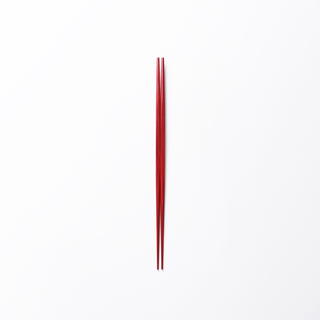 大門箸　拭漆 黒