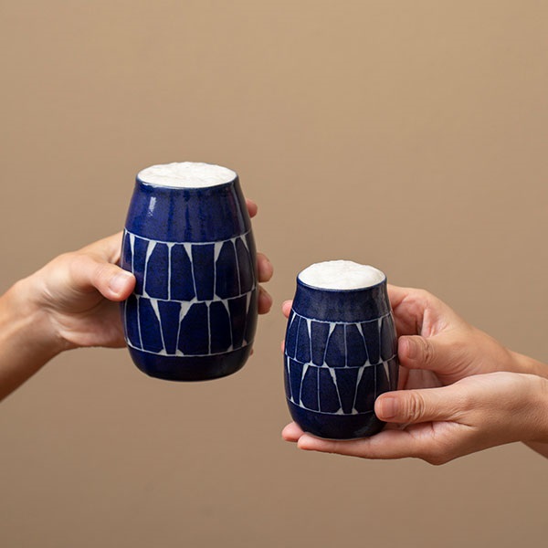 かもしか道具店　ビールの杯