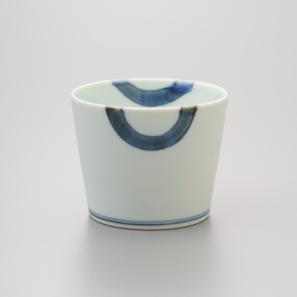 染付輪紋そば猪口