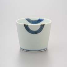 染付輪紋そば猪口