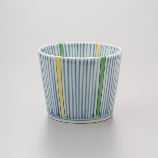 染錦四色十草そば猪口