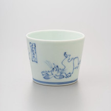 染付高山寺そば猪口