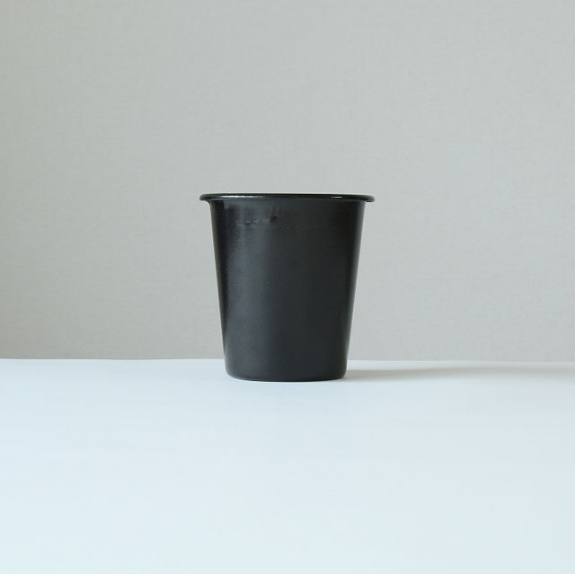 琺瑯カップ　黒
