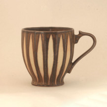 SANSEVIERIAマグ　ブラウン