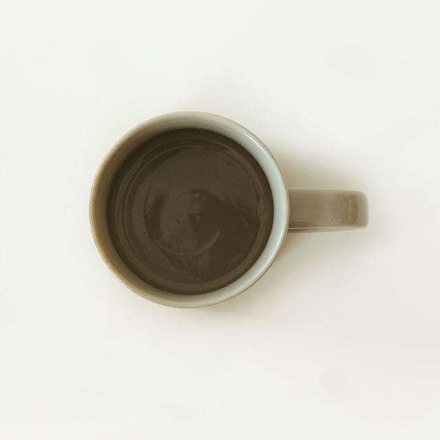 CLAYマグ ストーンウェア（白）