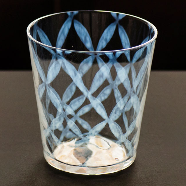 大正浪漫硝子　タンブラー 巻き上げ