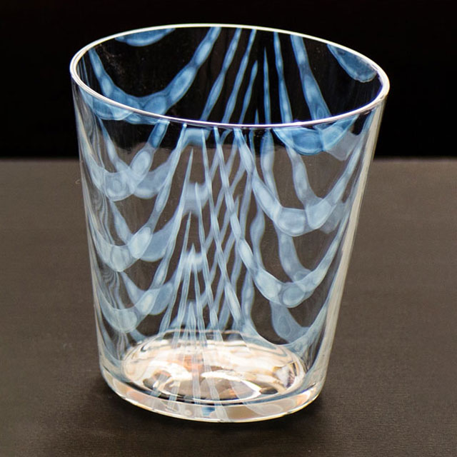 大正浪漫硝子　タンブラー 巻き上げ