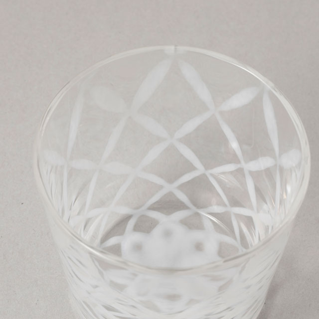 大正浪漫硝子　そば猪口 十草