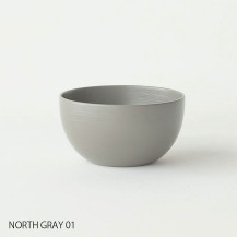 越前硬漆 椀　NORTH GRAY 01　S