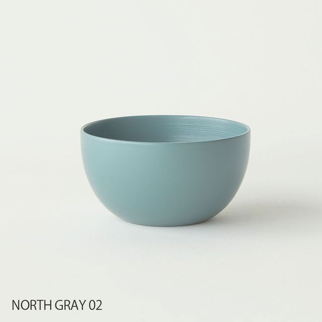 越前硬漆 椀　NORTH GRAY 02　S