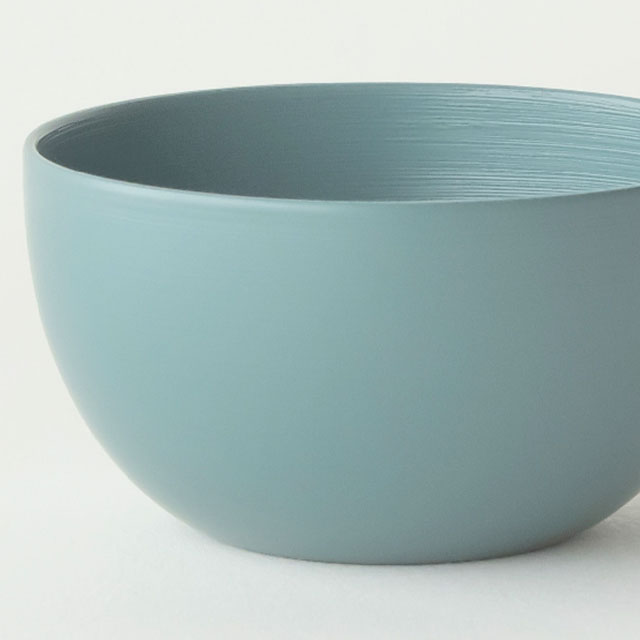 越前硬漆 椀　NORTH GRAY 02　S