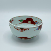 赤絵椿段入ミニ丼