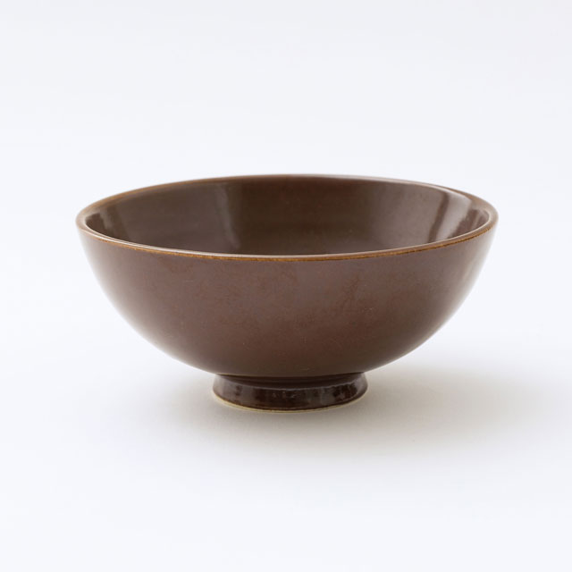 好日茶碗 さび白鹿