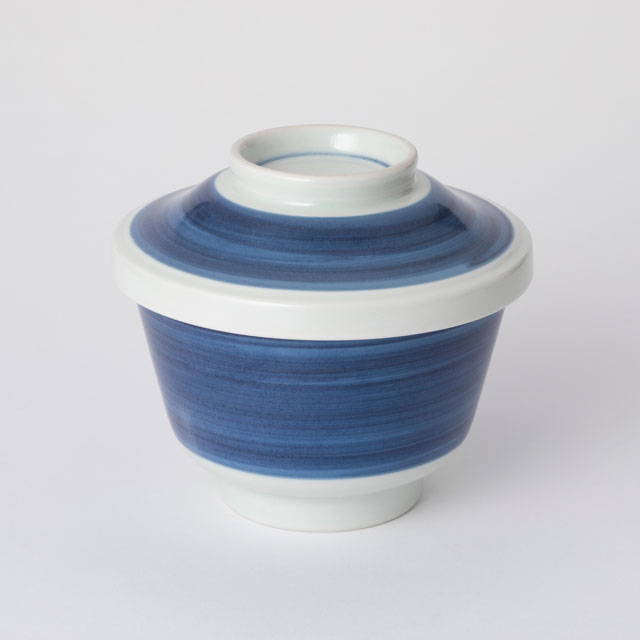 玉手どんぶり　呉須鹿