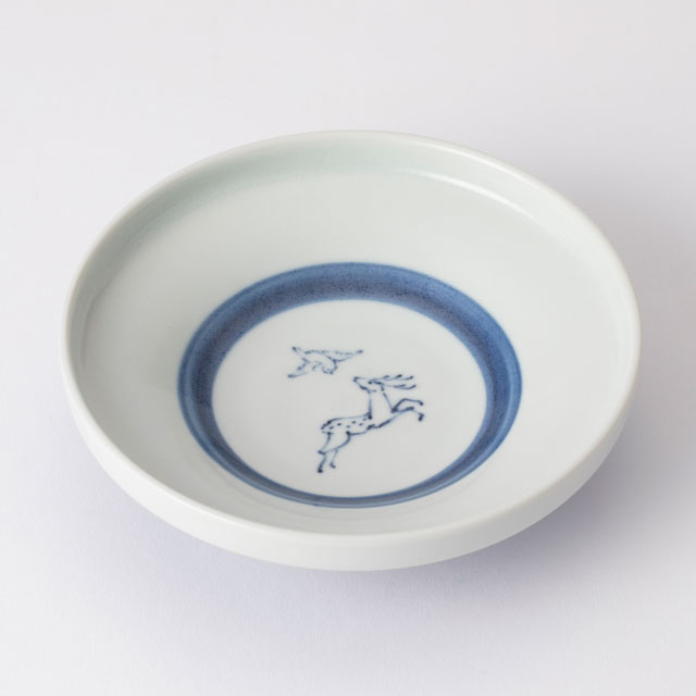 玉手どんぶり　呉須鹿